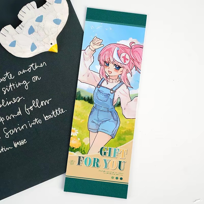 Laser ticket cartoon personalized merchandise, custom-made with your own design, starry sky-themed souvenir ticket for a journal