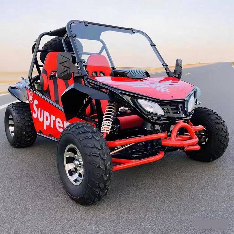 Gasolina UTV volante de kart cuatro ruedas todoterreno adulto montaña doble asiento cambio de velocidad continuo todo terreno