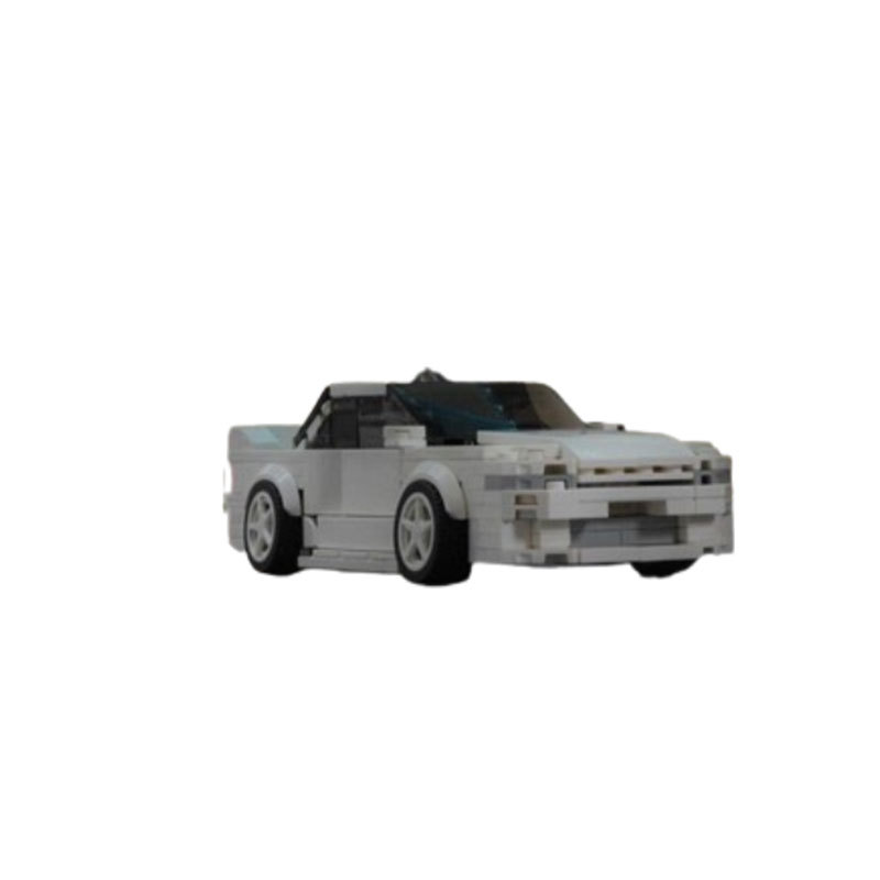 Racing Car Small Particle Building Block Educational Toy Model_voghion.com