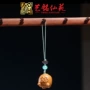 雕刻守护十二生肖手机链檀香木