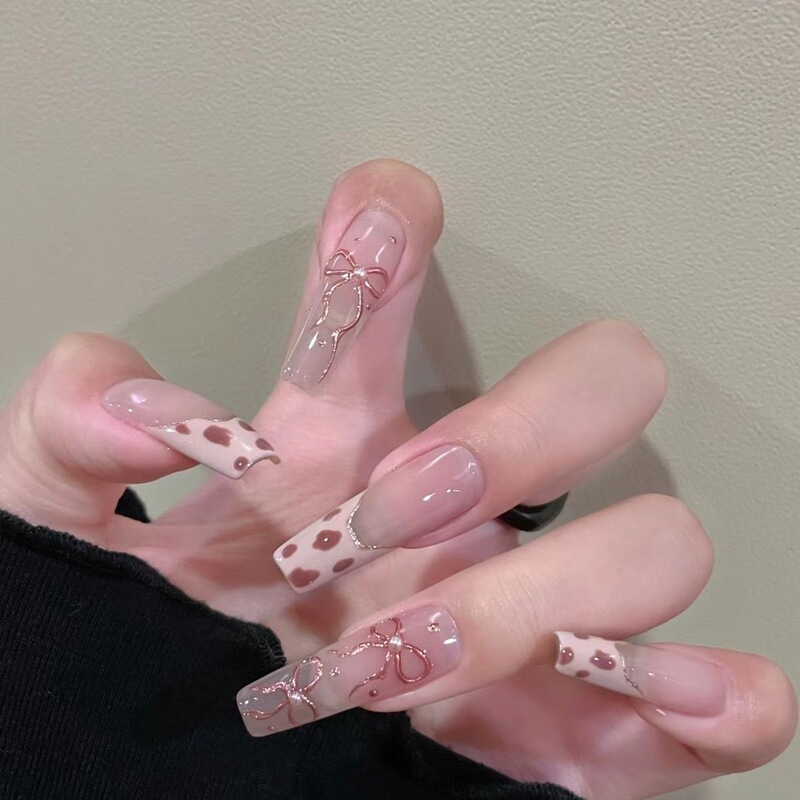新款儿童穿戴甲卡通可爱小女孩美乐蒂学生美甲女童礼物可拆卸|undefined