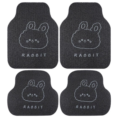 cartoon dirt-resistant wear-resistant can be | Universal Foot Pad - wave-rabbit-front-foot-pad-a-pair-rear-foot-pad-a-pair