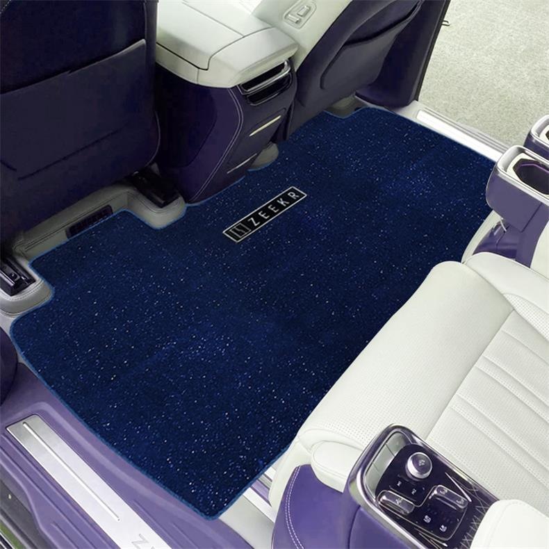 25 New Zeekr 009 Floor Mats Modified for 7-Seater Geek Car Second-Row Anti-Slip Carpets and Full Car Interior Anti-Slip Supplies