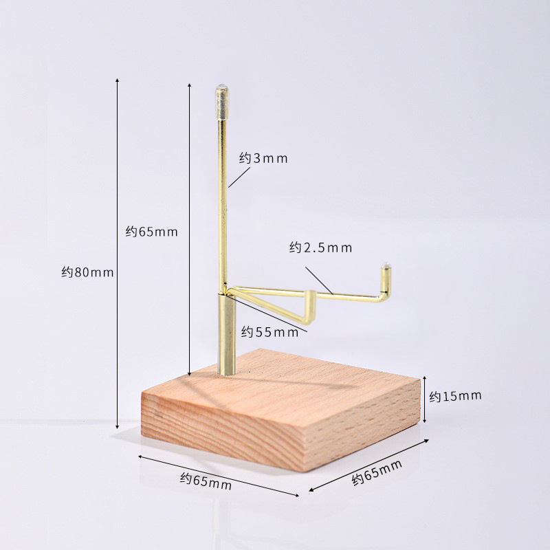 Brújula de haya ordinaria 65 mm (oro)