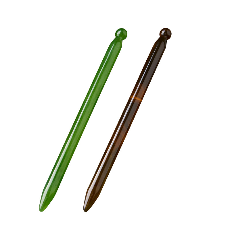 Acupuntura barra de acupuntura lápiz de apertura de acupuntura barra de extracción de tendones barra de yoga facial barra de masaje de acupuntura de belleza relajación meridianos ojos meridianos lápiz de acupuntura