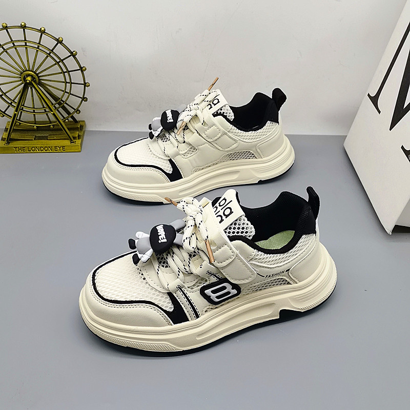 2026 nuevo 32 - 37 talla simple red de verano zapatos para niños zapatos para niños zapatos deportivos para estudiantes zapatos deportivos para niños