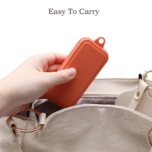 Creative wheat straw folding tableware set detachable fork, spoon and chopsticks student portable tableware set