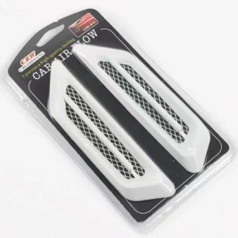 Car body modification decorative sticker leaf board simulation out…