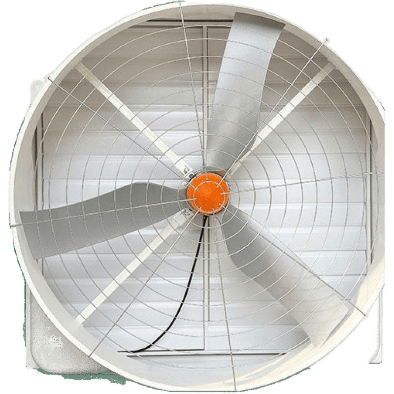 Ventilador de presión negativa de fibra de vidrio, ventilador de escape industrial, ventilador de alta potencia, ventilador de escape resistente a la corrosión para cultivo en invernadero. image 6
