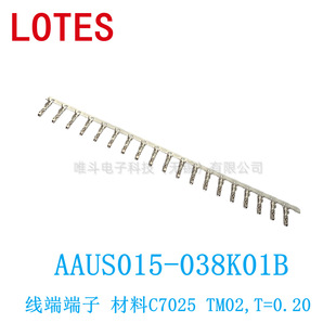 LOTES AAUS015-038K01B  ����Դ ���˶��� C7025 TM02,T=0.20