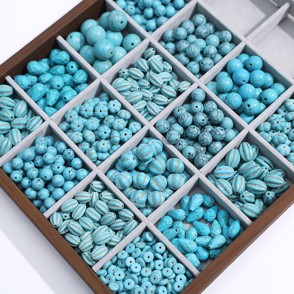 Retro turquoise beads