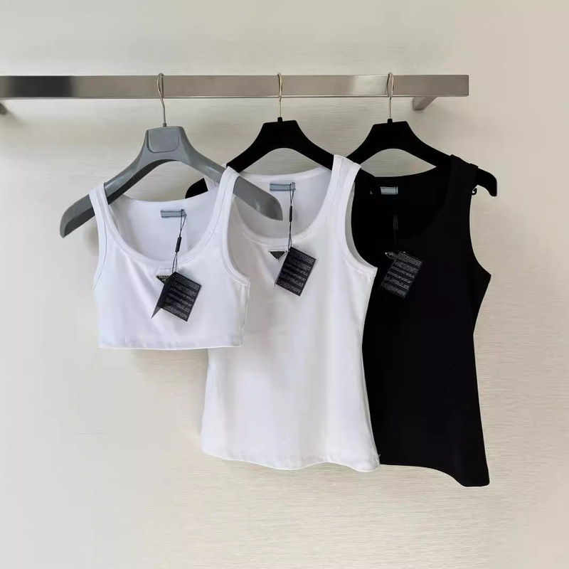 Nanyou High-Quality Niche 2026 Summer New Simple White Vest Slimming Versatile Sleeveless Short Top for Women Nanyou High-Quality Niche 2026 Summer New Simple White Vest Slimming Versatile Sleeveless Short Top for Women