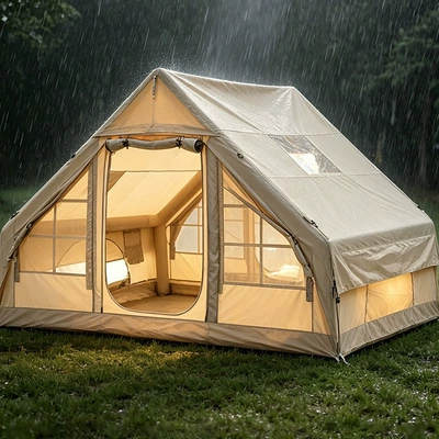 Avtomobil dam çadırları — Inflatable tent for outdoor overnight stays