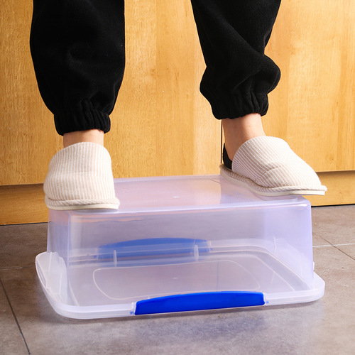 Preservation box, plastic food packaging box, transparent refrigerator storage box, rectangular rice box, kitchen storage, freezing box