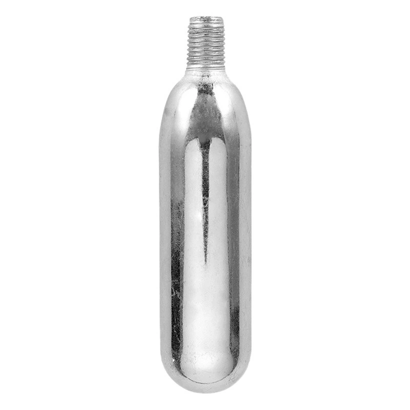 Специальный баллон с углекислым газом 16 г для наполнения шин небольшой Стальной баллон Углеродистая сталь СО2 3/8 резьба маленький газовый баллон