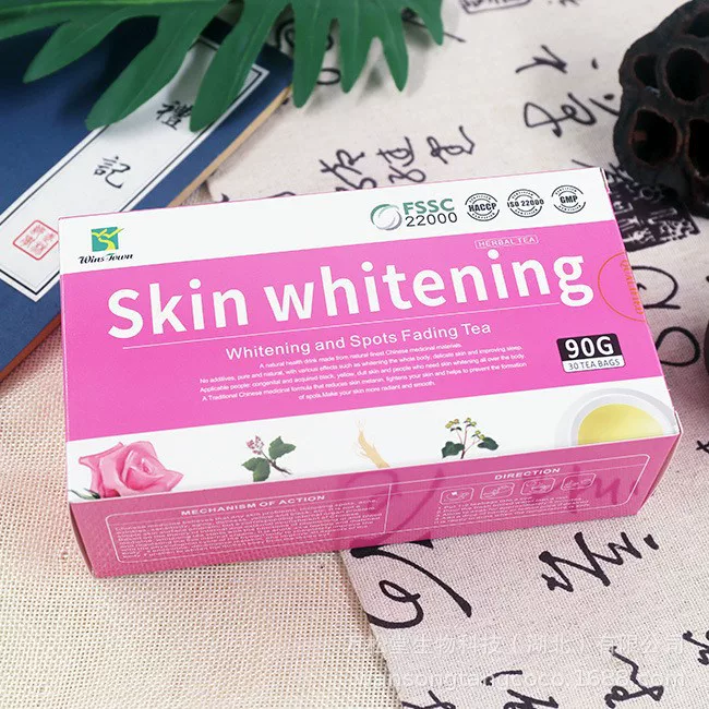 Кросс-бортинг Skin Whitening Glow Tea Smoolhing Анти-старение Красота Чай