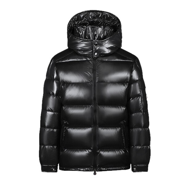 Winter keep warm windproof fashionable trend velvet down jacket