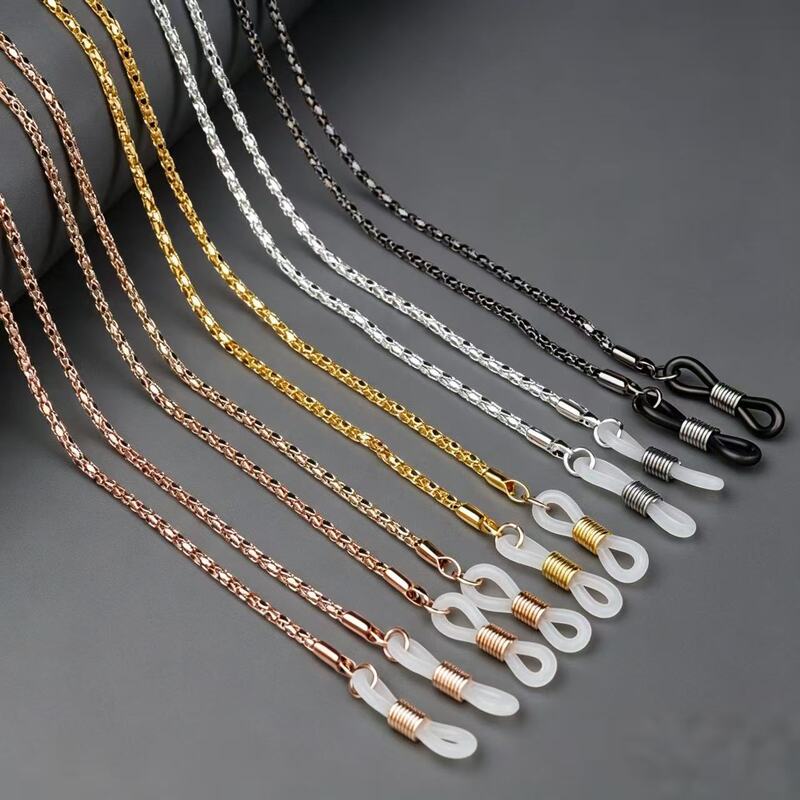 Eyeglass Chain, Hollow Chain for Hanging Around the Neck, Individually Packaged, Metal Eyeglass Chain, Neck Chain for Sunglasses, Sunglasses Chain Eyeglass Chain, Hollow Chain for Hanging Around the Neck, Individually Packaged, Metal Eyeglass Chain, Neck Chain for Sunglasses, Sunglasses Chain