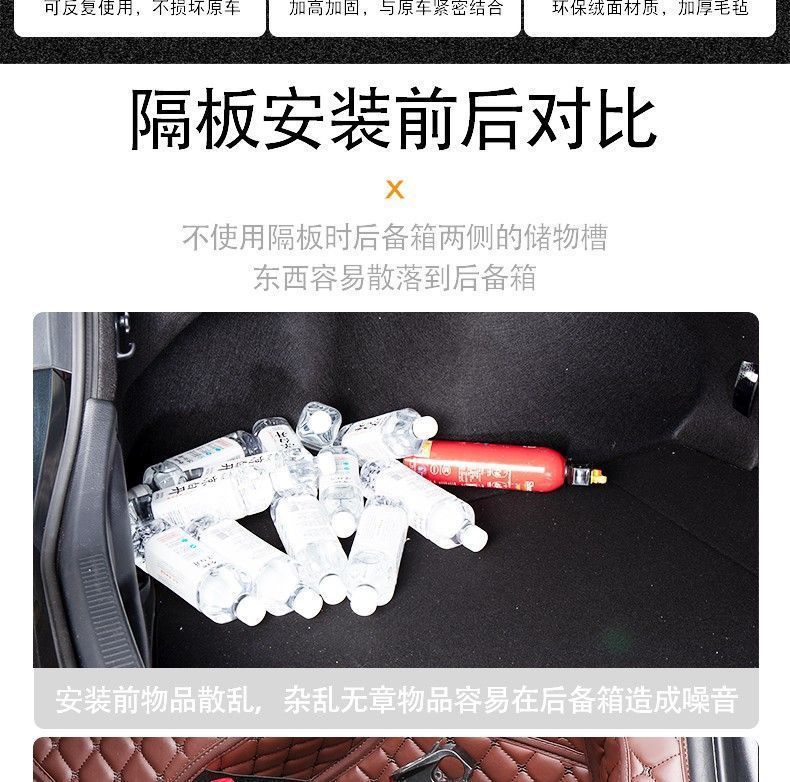 Suitable for BMW 5 series surrounding trunk mat 05-24 new and old 5 series 525Li530li car inner trunk mat