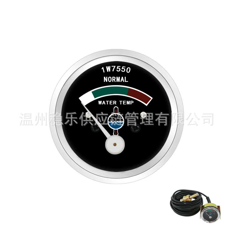 Carter Mechanical Water Temperature Gauge 1W7550 4.5m Car Modification Pointer Type Thermometer Stable Instrument