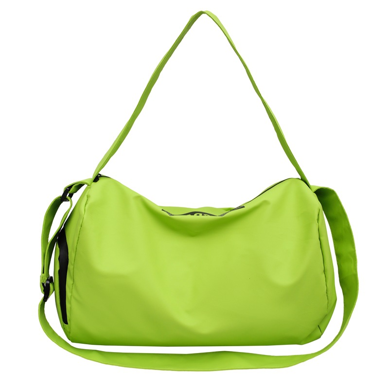 Bolsa de mensajero de un solo hombro separada en seco y húmedo, bolsa de viaje de gran capacidad, versión coreana, bolsa grande súper fresca y duradera, bolsa de almacenamiento de bolsa de fitness
