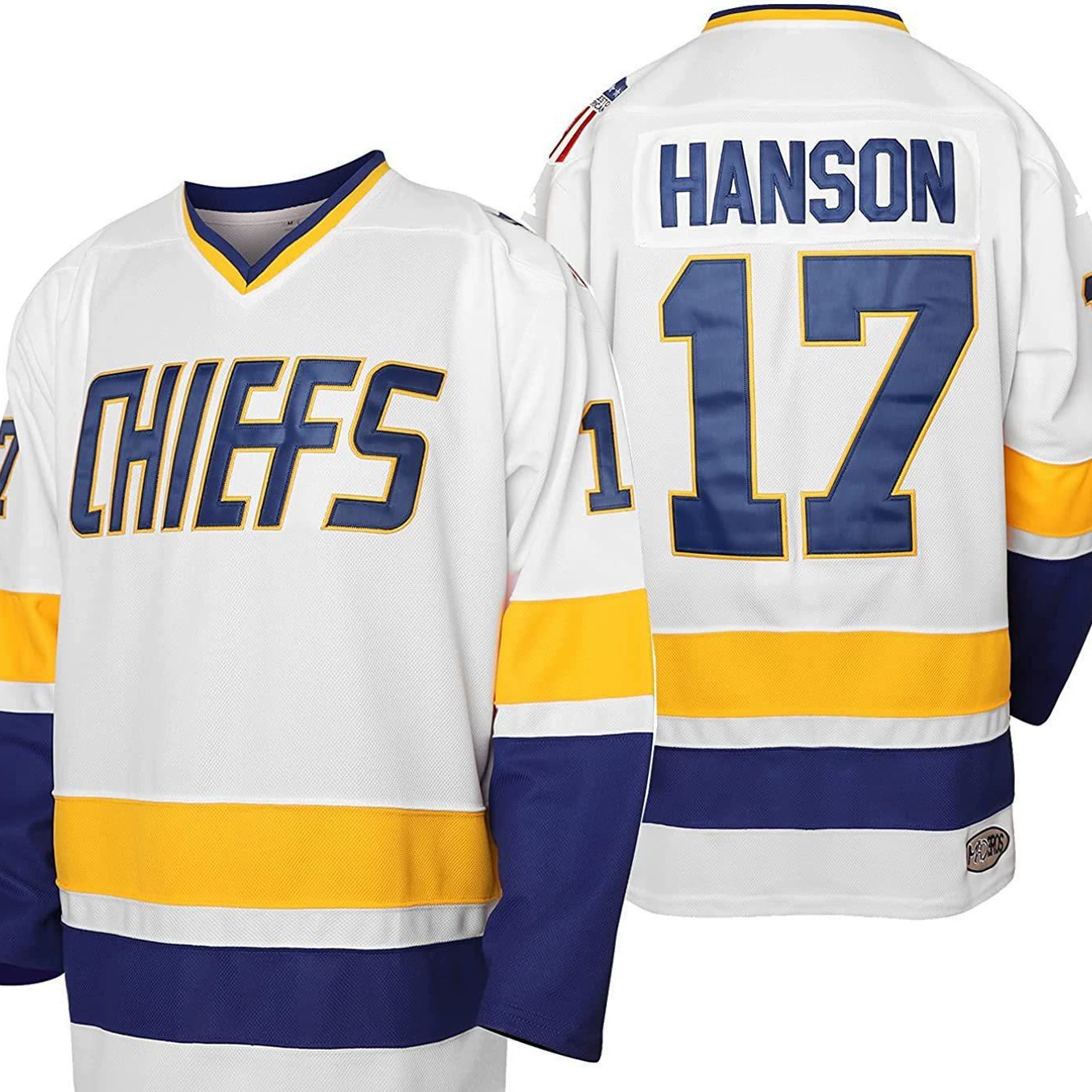 Amazon AliExpress Ebay Хансен Джерси Чарльстон Чифс Фильм Хоккей Джерси