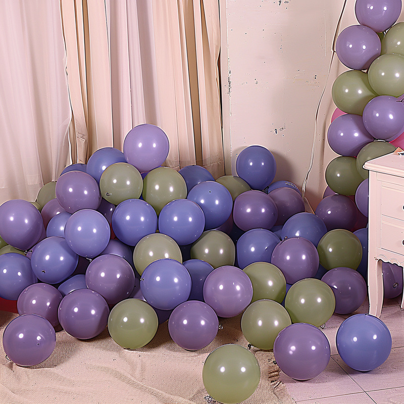 Globos retro de 5 pulgadas al por mayor decoración de la sala de bodas transparente globo decoración de la boda decoración de cumpleaños conjunto personalizado