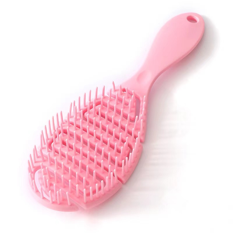 Pein de masaje hueco para niñas pein de costillas pein de cabello seco y húmedo pein de cabello largo