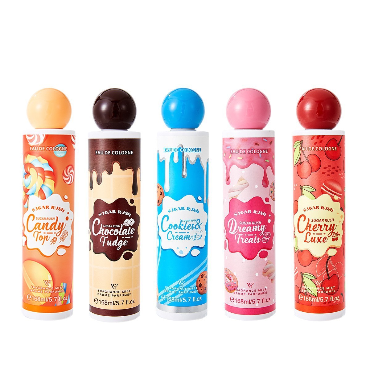 【跨境直供】中东南美女士香水持久留香身体喷雾奶油香调贸易批发