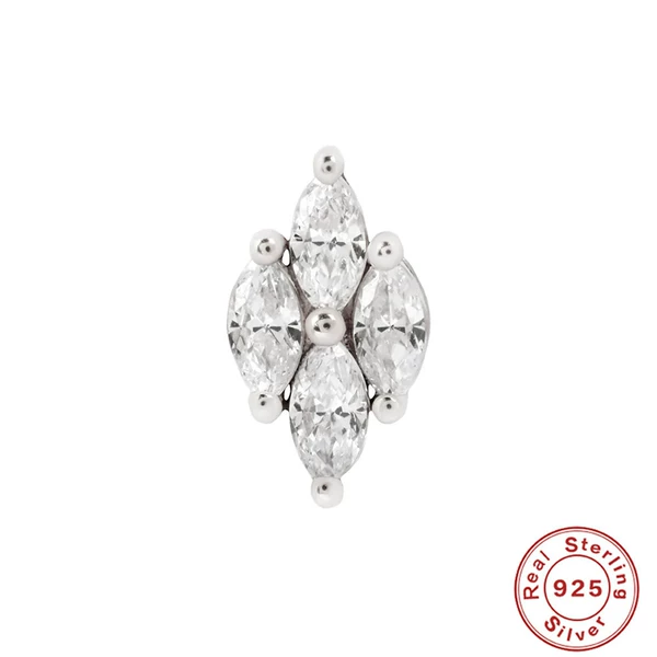 Single white gold