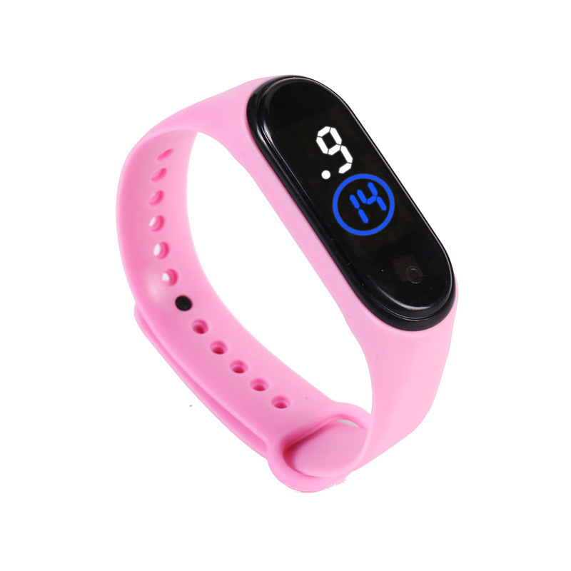 M4 táctil LED reloj electrónico en stock al por mayor deportes al aire libre impermeable pulsera reloj simple estudiante luminoso reloj