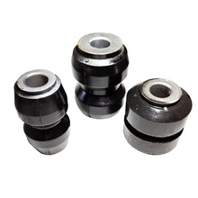 非标橡胶异形件 供应轴承橡胶套 水泵橡胶护套 黑色耐磨橡胶衬套