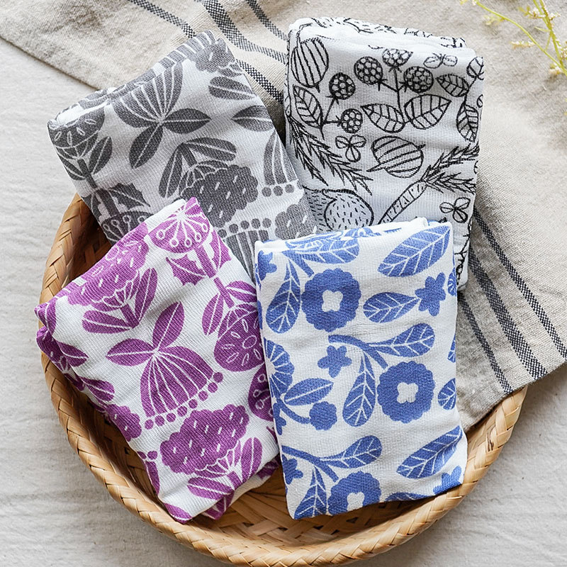 UNICOM/satsuo MIYUKI/artist/6-layer Gauze Hand Towel Rag