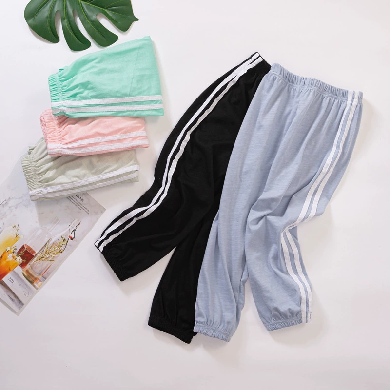  Children's mosquito repellent, summer trousers, quick dry flashlight for men and women, Korean style, children's clothing