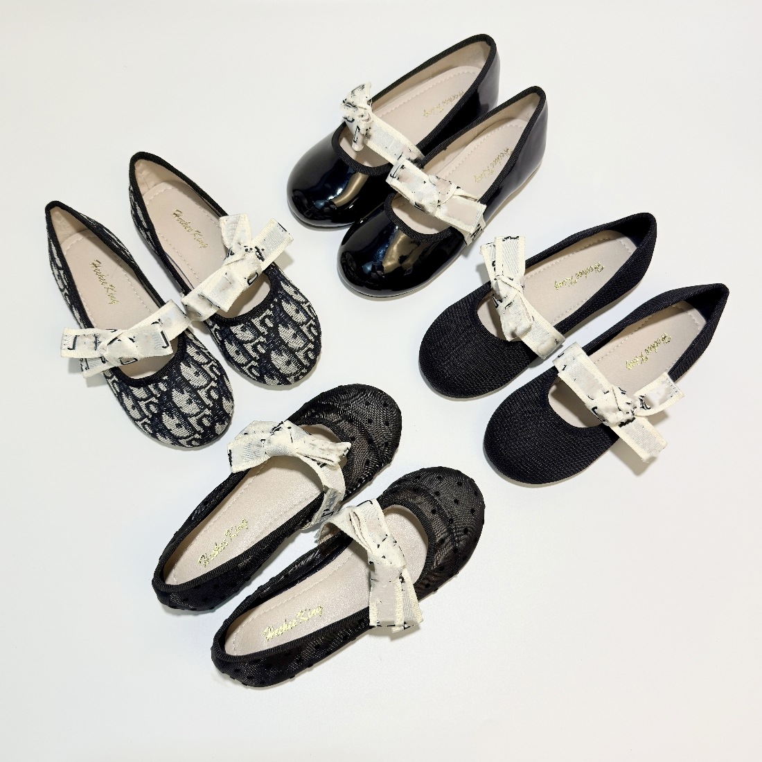 Cross-Border British Style Girls' Princess Shoes, New Small Leather Shoes, Medium and Large Children's Soft-Soled Small Fragrant Mesh Children's Shoes