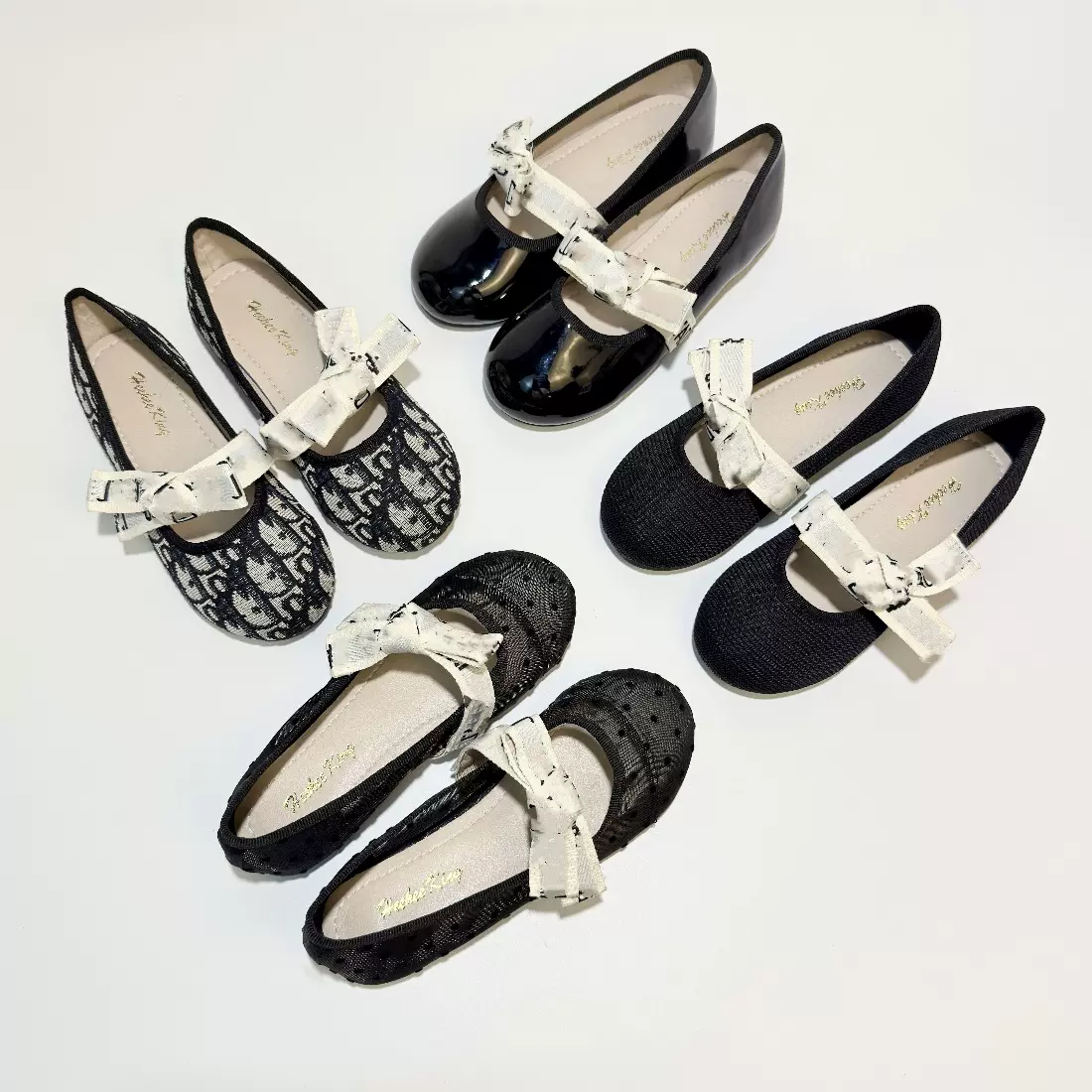 跨境英伦风女童公主鞋新款小皮鞋中大童软底小香风网纱儿童单鞋