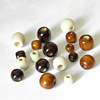 Wooden round beads, accessory, wholesale