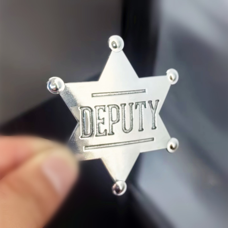 Transfronterizo Venta caliente Gobernador de Honor americano tapa insignia aniversario insignia estrella brillante pin insignia Medalla