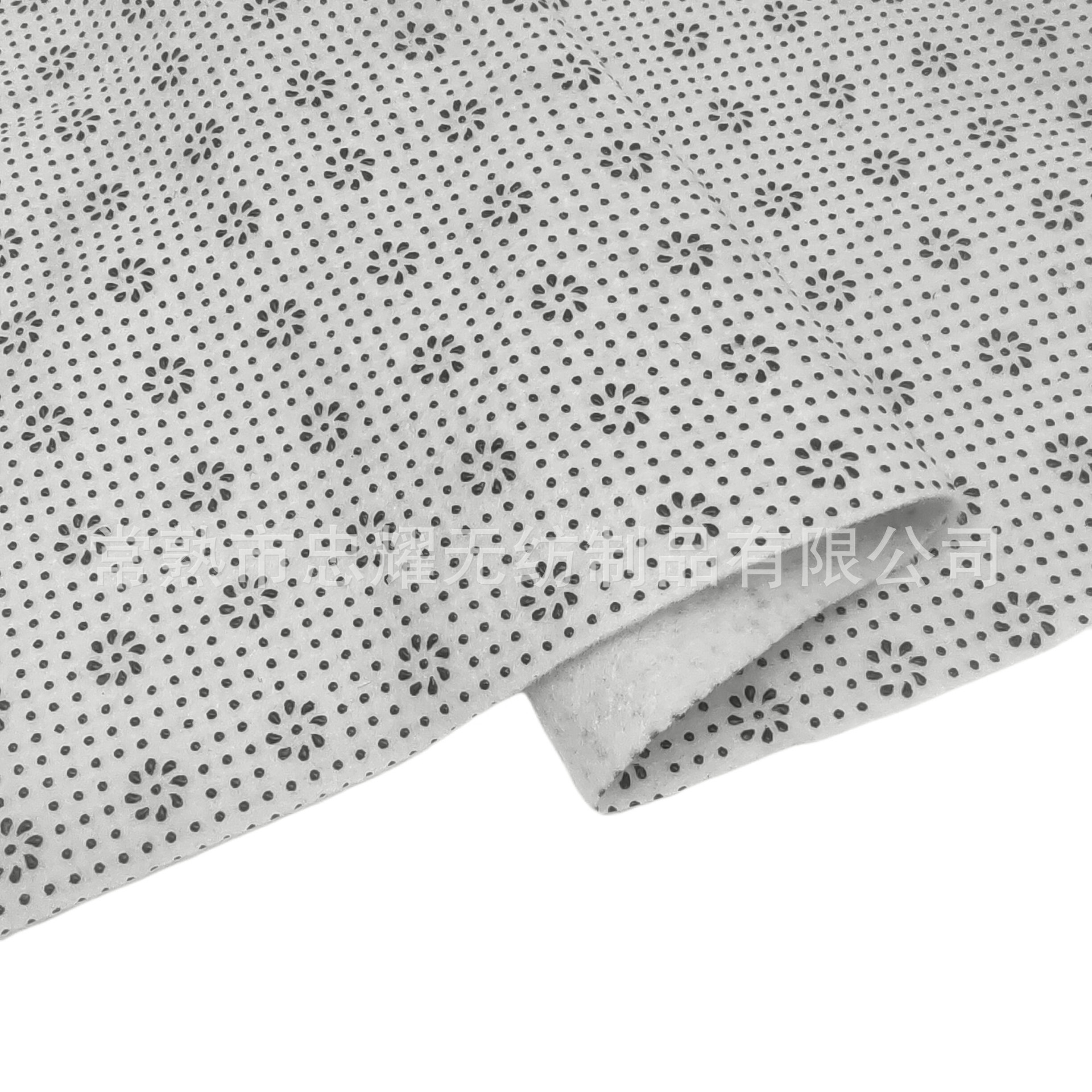 滴塑毛毡布地毯地垫防滑底点塑针刺无纺布白色发热地毯宠物垫底