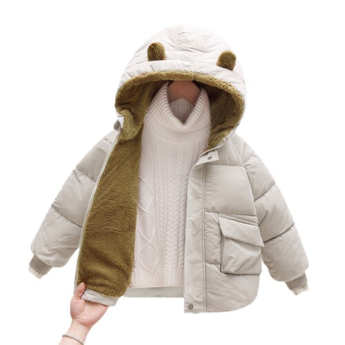 New children's winter wear, children's down padded jacket, unisex children's padded coat, baby padded jacket, extra thick padded coat, lined children's outerwear