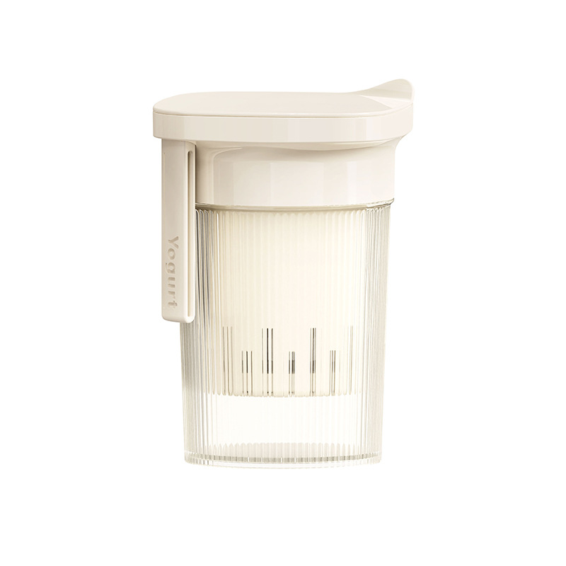 Filtro de yogur doméstico, separador de suero multifuncional, filtro de máquina de yogur viejo casero tipo prensa refrigerada