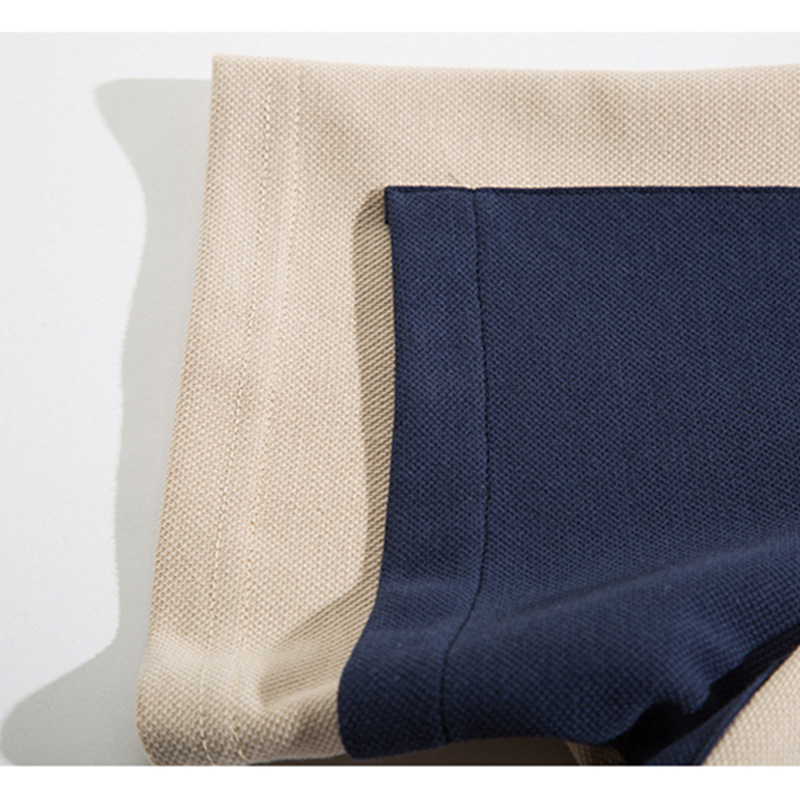 Amazon marca de moda de color de hombro pesado de media manga de alta gama polo camiseta ropa de trabajo camiseta de solapa personalizada camiseta