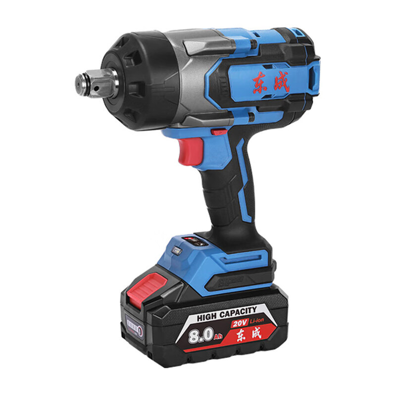 Dongcheng DCPB1700 llave eléctrica sin escobillas carga de litio eléctrico gran torsión de ingeniería industrial pesada cañón de aire de impacto