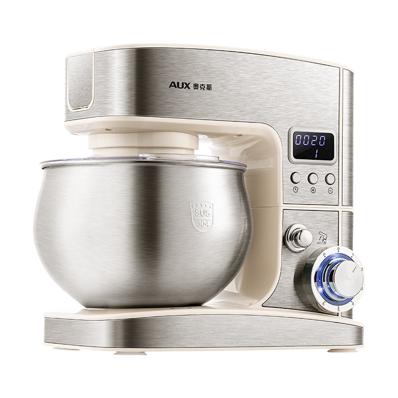 Aux Multifunctional Kitchen Chef Machine Household Small Dough Mixer Fully Automatic Whipping Noodle Pressing Expandable Vegetable Cutting Juicing