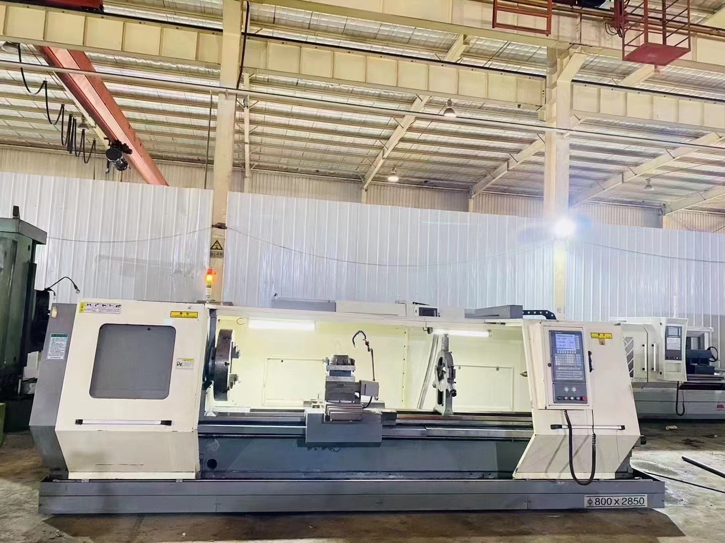 处理二手沈阳CK80285数控卧式车床二手数控车床