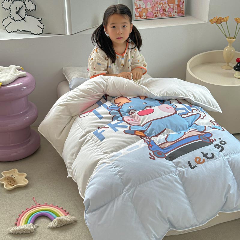 Children's winter keep warm duvet with down