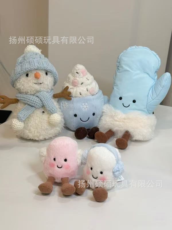 Fun earmuffs marshmallows [with label]