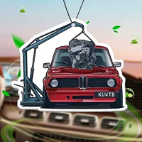 Автомобильный ароматизатор Автомобильный парфюм импортный натуральный очиститель воздуха освежитель подвеска Bao V12 лошадь ремонт двигателя