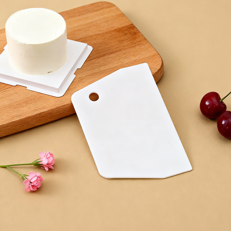 Espátula de plástico para crema, espátula con mango de plástico, herramienta para hornear, cortador de masa para el hogar, accesorios de cocina, venta al por mayor en stock