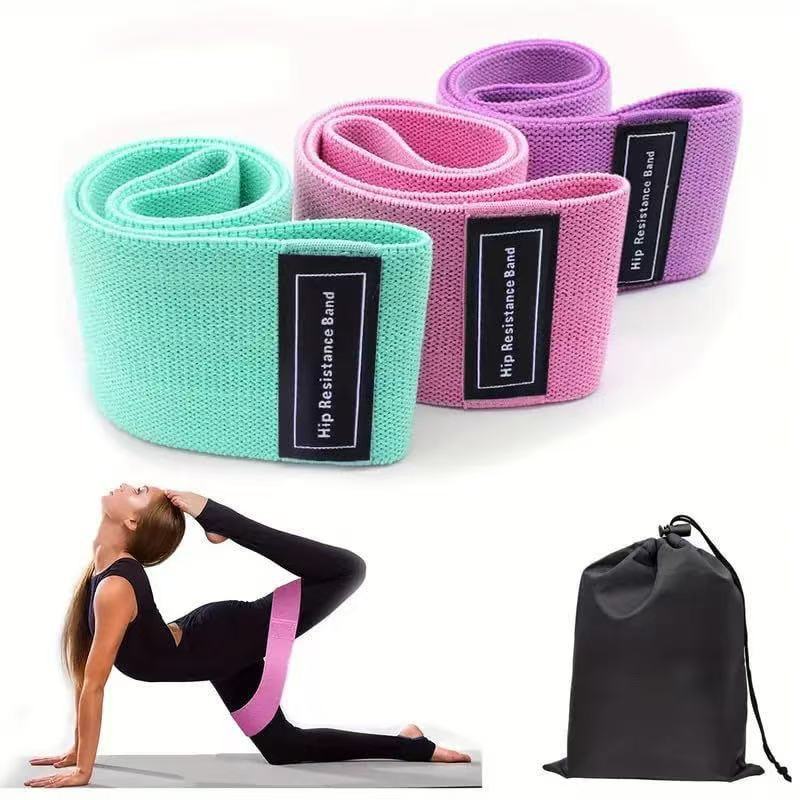 Manufacturer wholesale butt-lifting resistance bands, squat resistance bands, butt-lifting strength training yoga resistance bands, knitted resistance rings